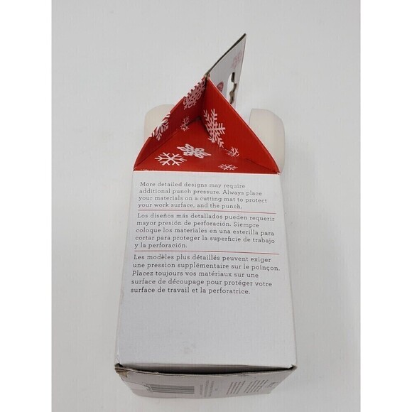 NIB MARTHA STEWART CRAFTS HIMALAYAN SNOWFLAKE CRAFT PUNCH LARGE EK SUCCESS - Picture 9 of 10